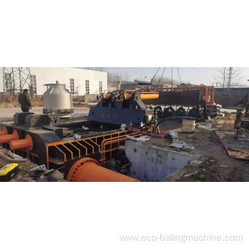 Ferrous and Non-Ferrous Steel Scrap Metal Baling Machine